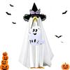 Halloween Goose Costume for 23-Inch Lawn Decorations - Charming Ghost Outfit for Porch, Patio, Yard, Office Decor