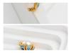 New Chinese Freshwater Pearl & Enamel Flower Stud Earrings - Elegant National Style for Women