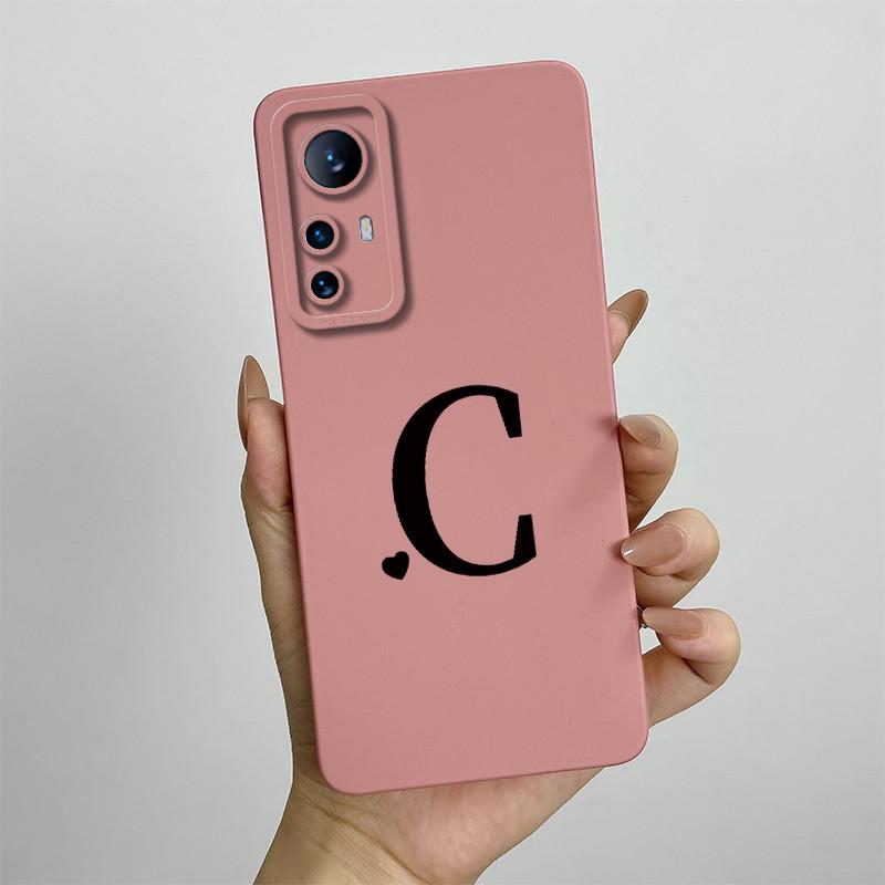 For Xiaomi Mi 12 5G Case Mi 12X Love Heart Letters Cover Soft Silicone Phone Case For Xiaomi Mi 12 Pro Mi12 Lite 12Lite Bumper