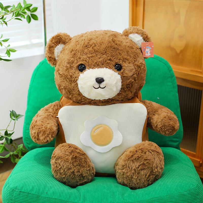 Teddy Bear Plush Toy With Heart Shaped Design For Gift And Decor