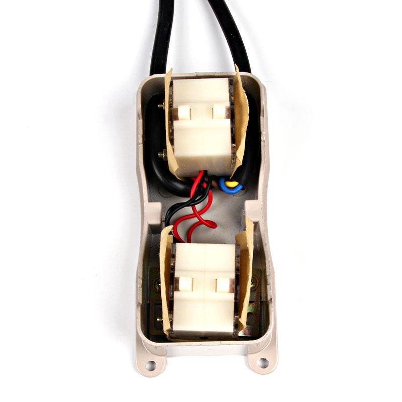 YDT1-101 Fußschalter Pedal Fußsteuerung Umkehrschalter 220V /380V 10A 15A Doppelsteuerung Drehstrommotor