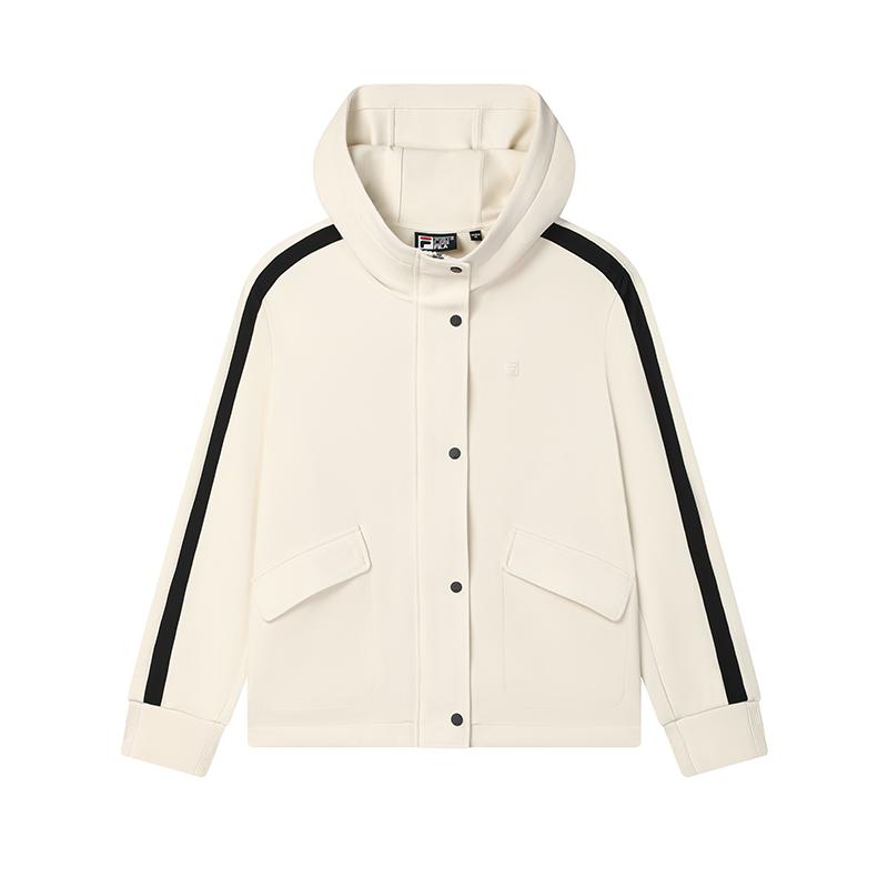 

Fila Флисовая куртка с капюшоном Женская верхняя одежда Цвет Молочный F11W513502FIV XL