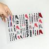 For Honda Reflective Motorcycle Stickers Waterproof Vinyl Decals for Motorbike Helmet Fuel Tank Bike