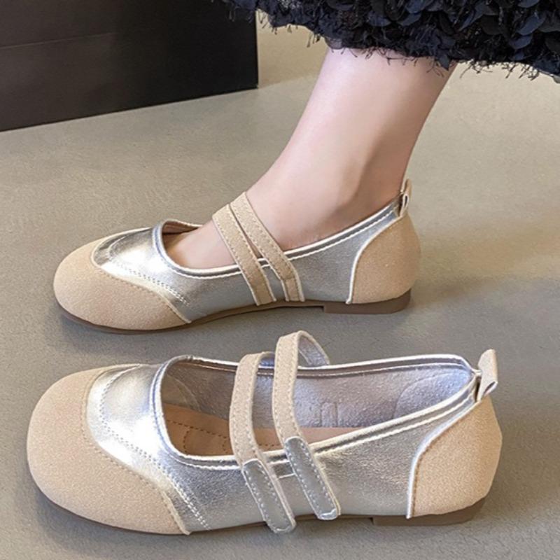 Women's Flats 2025New Casual Single Shoe Mary Jane Shoes for Women Slip-On Loafers Soft Sole Walking Flats Zapatos Mujer