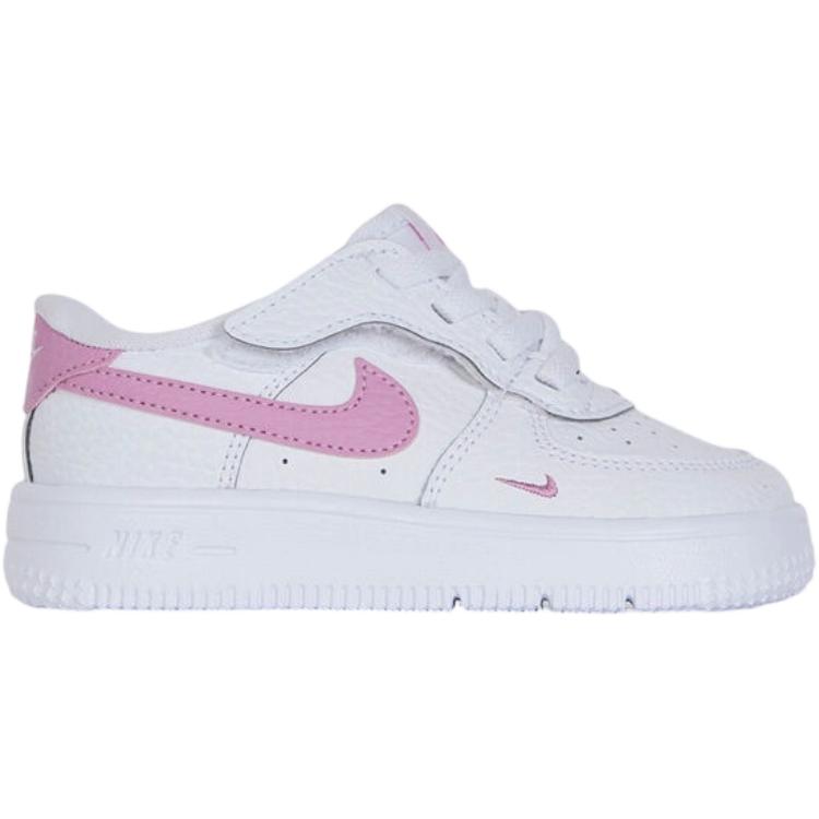 Nike Chaussures Bébé Air Force 1 Basses Blanc Rose Nourrisson et Bambin IO7402-103