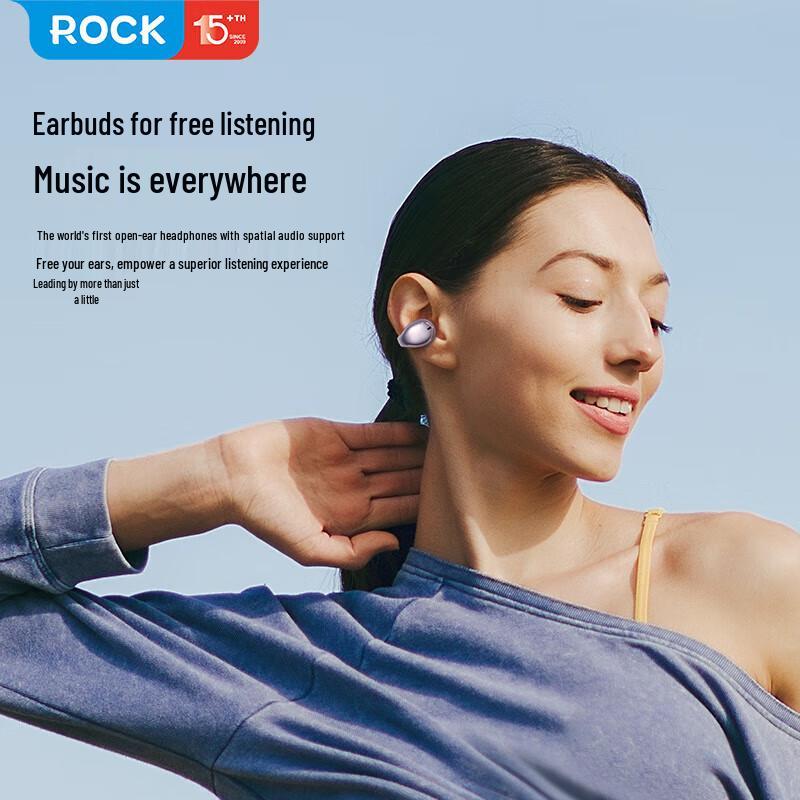 ROCK Ultra Wireless Ear Clip Headphones