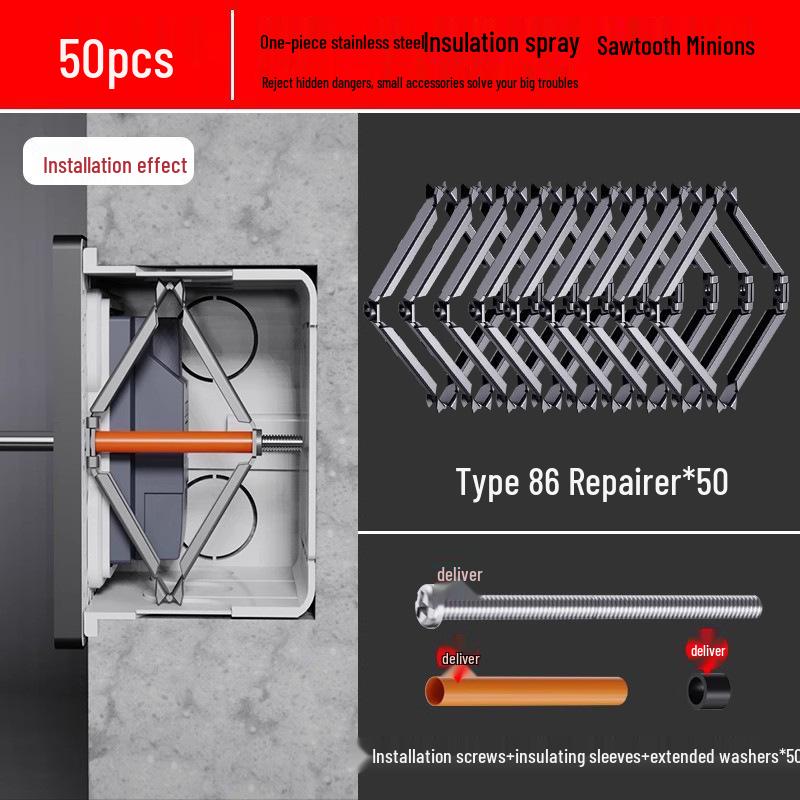 86 Type Concealed Wall Socket and Switch Box