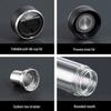 WANXIANG Double-Wall Glass Travel Mug with Carrying Loop