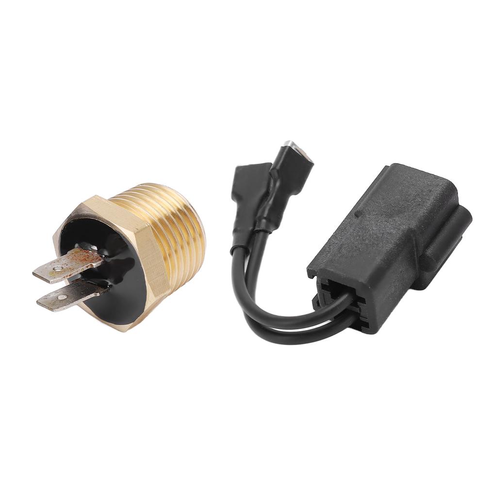 Thermal Fan Sensor Switch with Plug High Performance ABS Copper Replacement for Polaris Magnum ATV