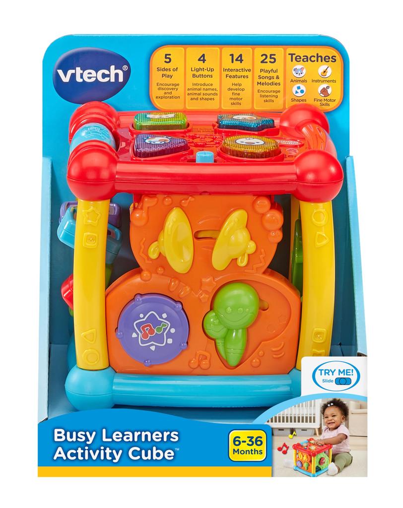 VTech Busy Learners Activity Cube Toy [Used]