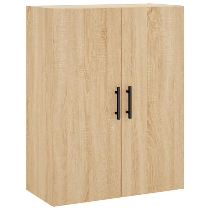 VidaXL Armoire murale chêne sonoma 69,5x34x90 cm 828447