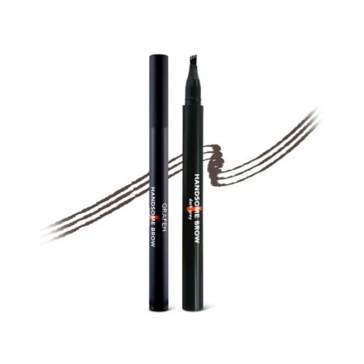 

Графен Мужские татуировочные брови, 0,8 г, Темно-серый, 1 шт.