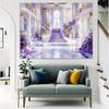 2D Castle Palace Staircase Backdrop Bridal Shower & Prom Photo Booth