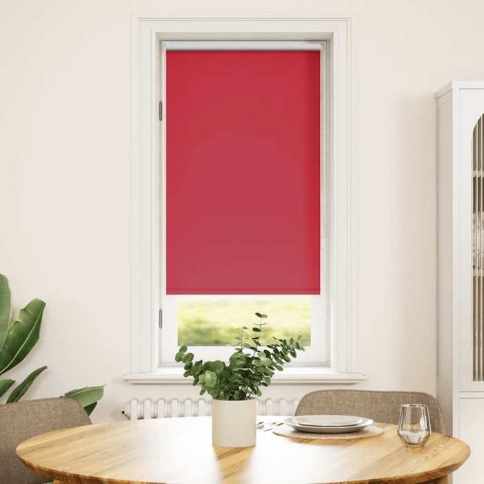 Store enrouleur occultant rouge 60 x 120 cm 240744