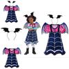 Exquisite Vampirina Girls Cosplay Dress With Wing And Headwear For Fancy Parties