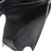 Chanel COCO Mark Bi-Fold Wallet Black Calfskin Women Used