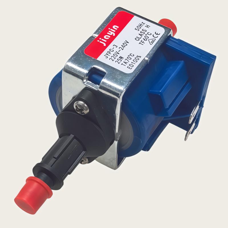 Jiayin JYPC-3 AC 220V/240V 25W Mini Electromagnetic Pump Coffee Machine Water Pump Plunger Pump High Pressure Flow 220/120cc/min