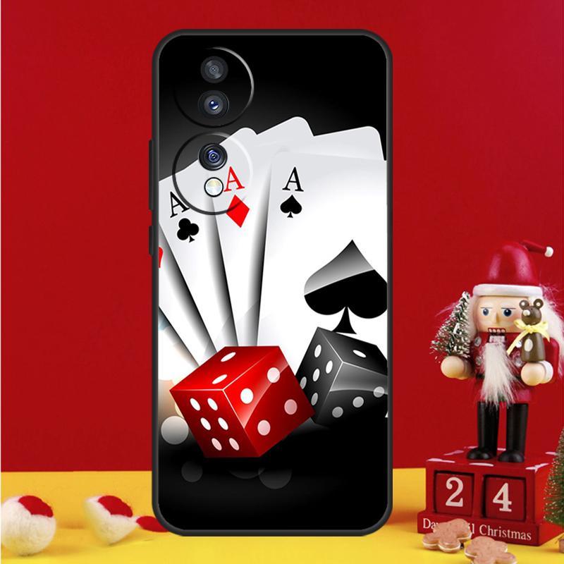 

Casino Gambling Case For Honor X8b X9b X8a X9a X7a X6a X7 X8 X9 Honor 70 50 10 90 Lite Magic 6 5 Pro Cover Honor X8b