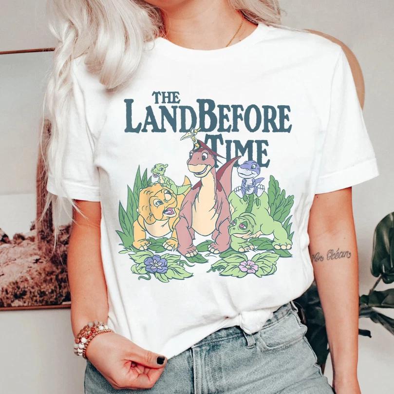 The Land Before Time Pastel Dinosaur Friends Shirt, Land Before Time Party Shirt S