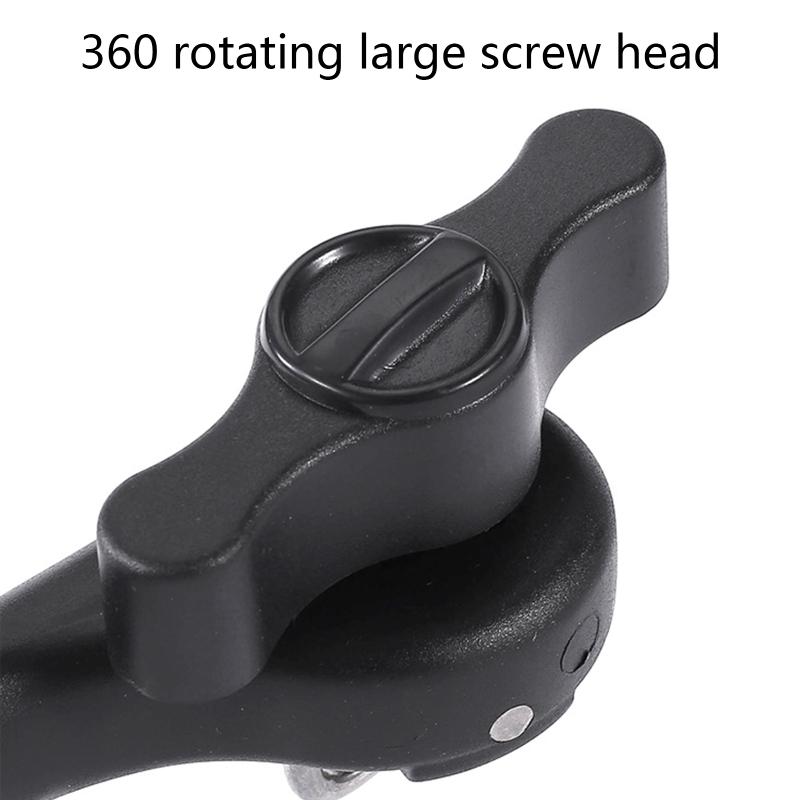 Durable Can Opener Smooth Edge Manual Ergonomic Anti-slip Grips Handle Durable Easy to Clean and Healthy Easy to Use