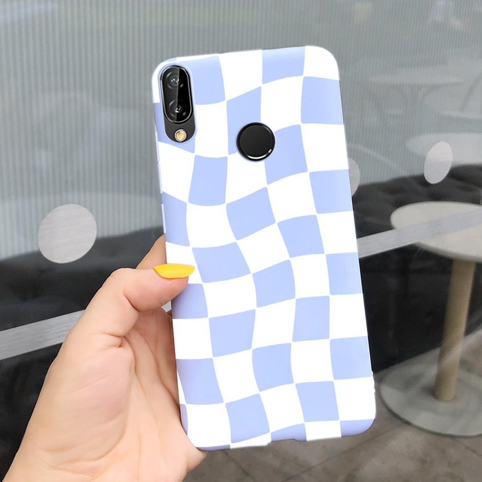 For Huawei P20 Lite Case Nova 3e ANE-LX1 ANE-LX2 Cute Cartoon Candy Color Silicone Phone Cases For Huawei P20lite Soft TPU Cover
