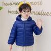 Jungen Mädchen Leichte Daunenjacke Baby Kapuze Reißverschluss Mäntel Herbst Winter Warm Oberbekleidung 0-5 Jahre Kinder Weihnachten Geburtstagsgeschenk
