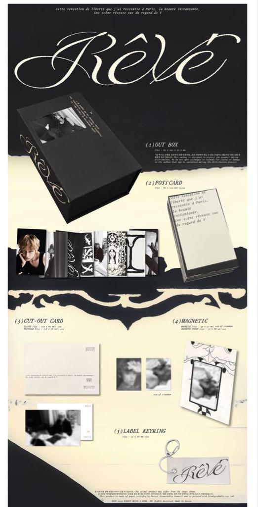 [USED] V Reve Photobook Taehyung Tae Weverse