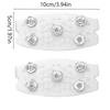 5-Stud Climbing Crampons Anti Slip Snow Claw Shoe Covers Bundled Crampons Snow Ice Claws Outdoor Walking Hiking Accessories
