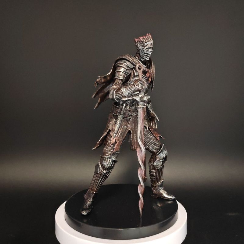 Game Figure Dark Souls 3 Salary King Avatar Knight Undead Soldier Model Desktop Handmade Ornament Toy Boys Gift