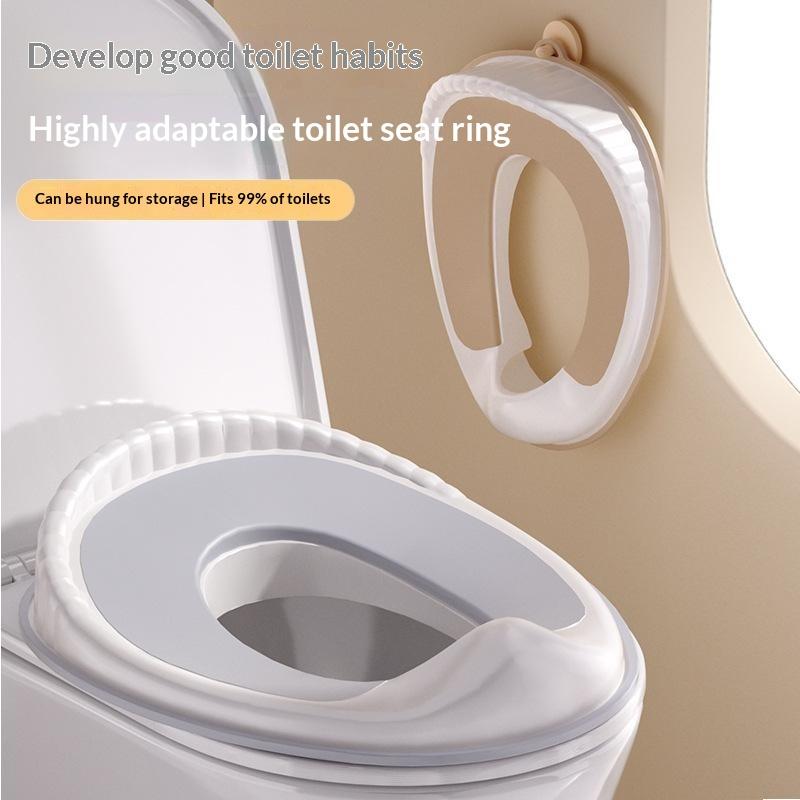 Non-Slip Portable Potty Seat For Toddlers | Foldable Travel Toilet Seat With Splash Guard For On-The-Go Potty Training