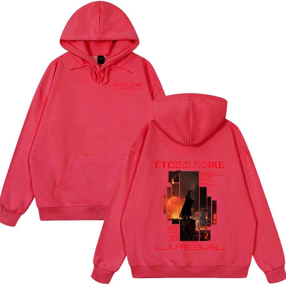 

New Style Tops Luv Resval Etoile Noire Graphic Hoodie Men Women Hip Hop Pop Music Sweatshirt Men s Casual Cotton Vintage Hoodies S