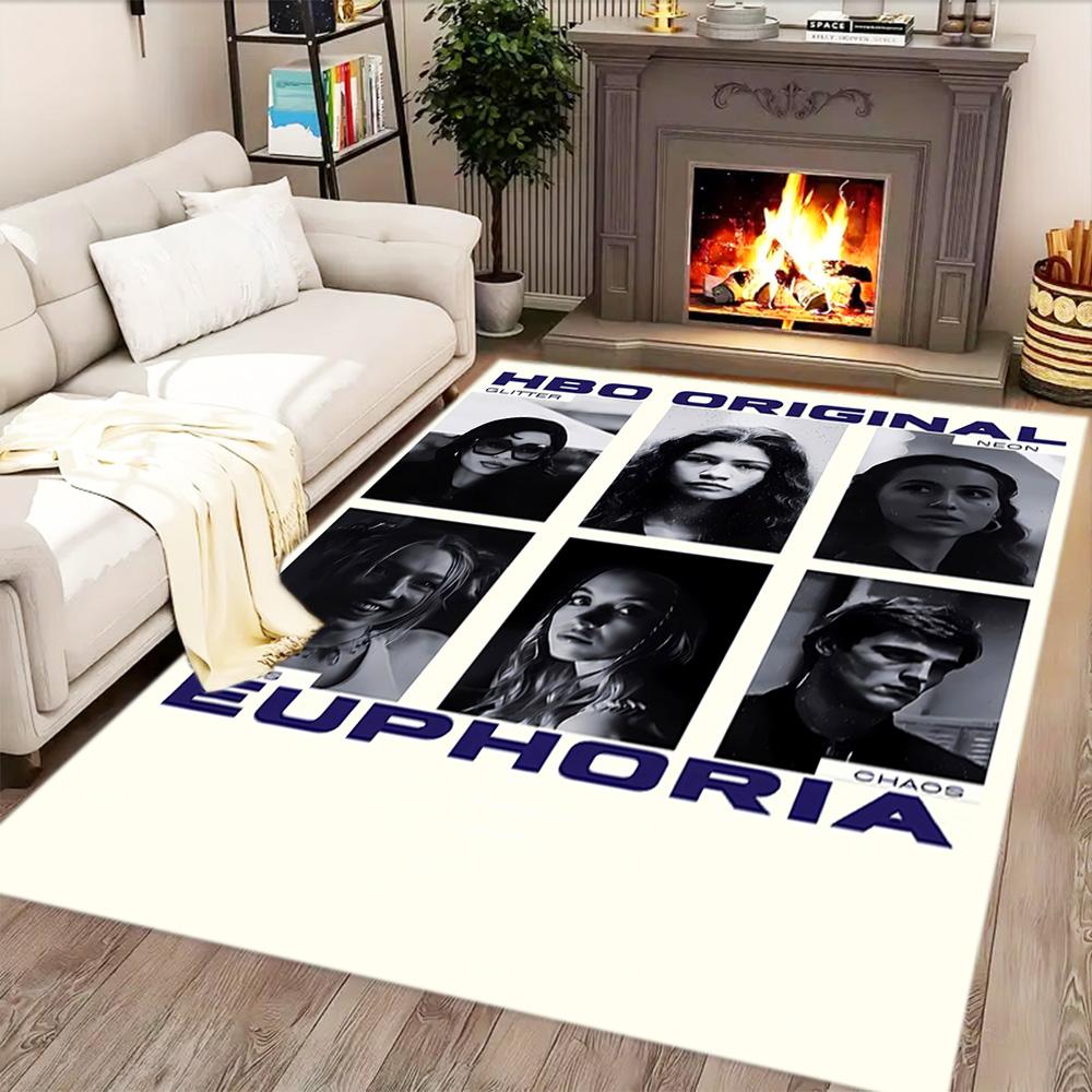 Euphoria Youth And Rebellion rug for living rooms, bedrooms, home décor, and as gifts.