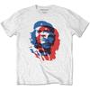 Che Guevara Unisex T-Shirt: Blue and Red