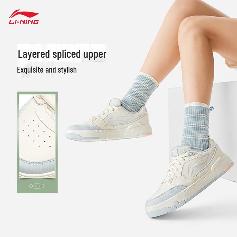 Li-Ning COMMON 80s Classic Women s Casual Board Shoes 40