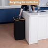 600D Oxford Nylon Indoor Recycling Bin, Foldable & Tear-Resistant, with Top Opening, for Home Use, Recyclable Material, Bottle Collector, Trash Ca