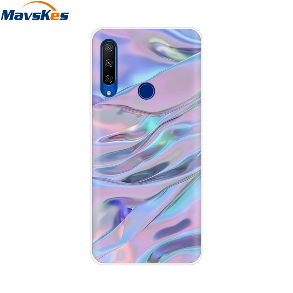 Painted Case For Alcatel 1S 2020 5028Y 5028D Case TPU Soft Silicone Cover Funda For Alcatel 1S 2020 Case Cover Etui Bumper Coque