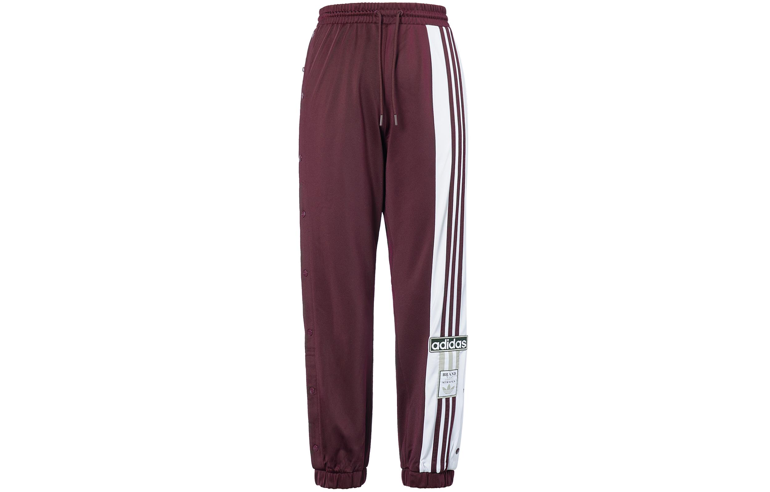 Adidas Originals Knitted Sweatpants Women s Dark Reddish Purple H61861 30