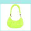 Candy Color Shoulder Bag With Large Capacity And Nylon Material For Daily Use