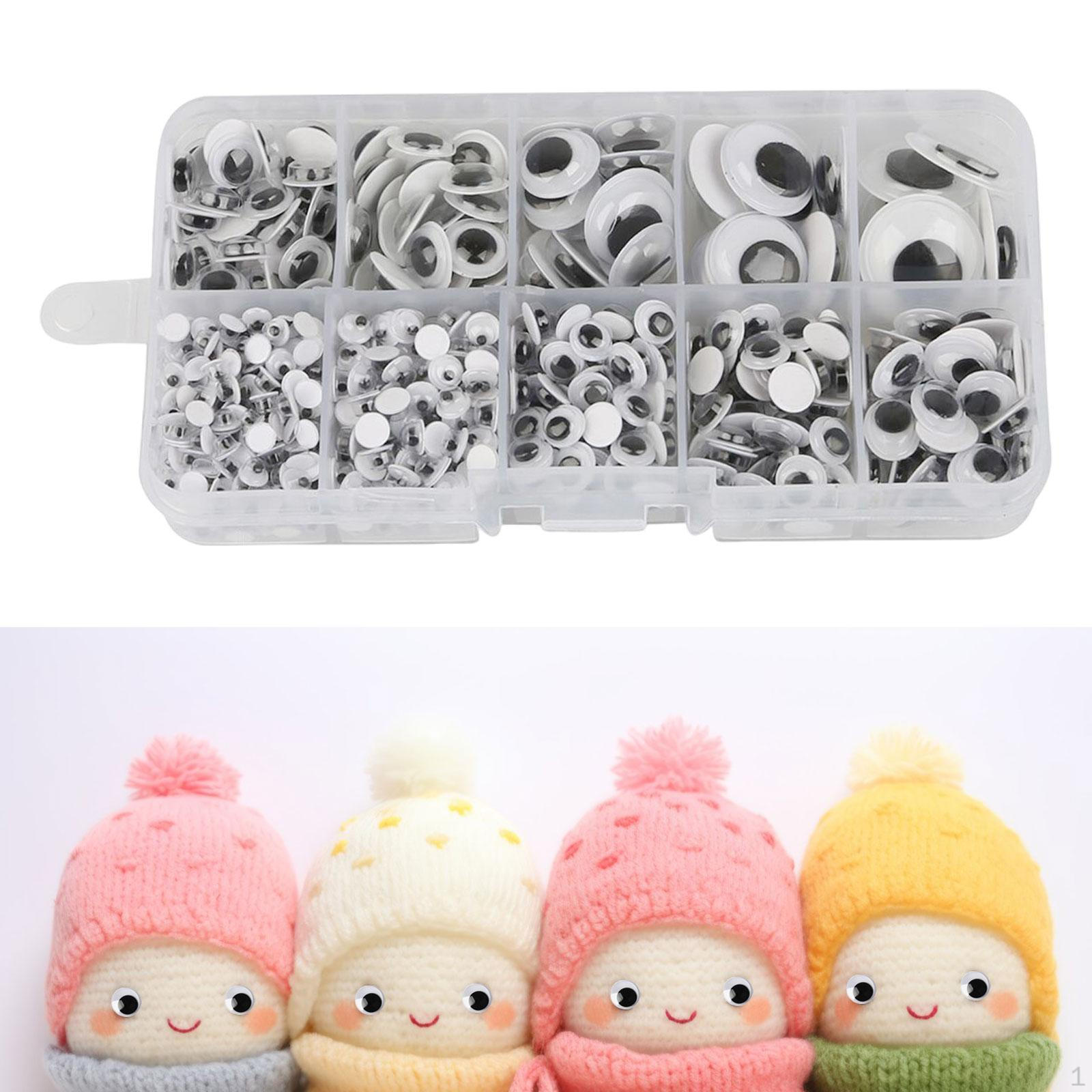 Набор подвижных глаз для поделок 600pcs