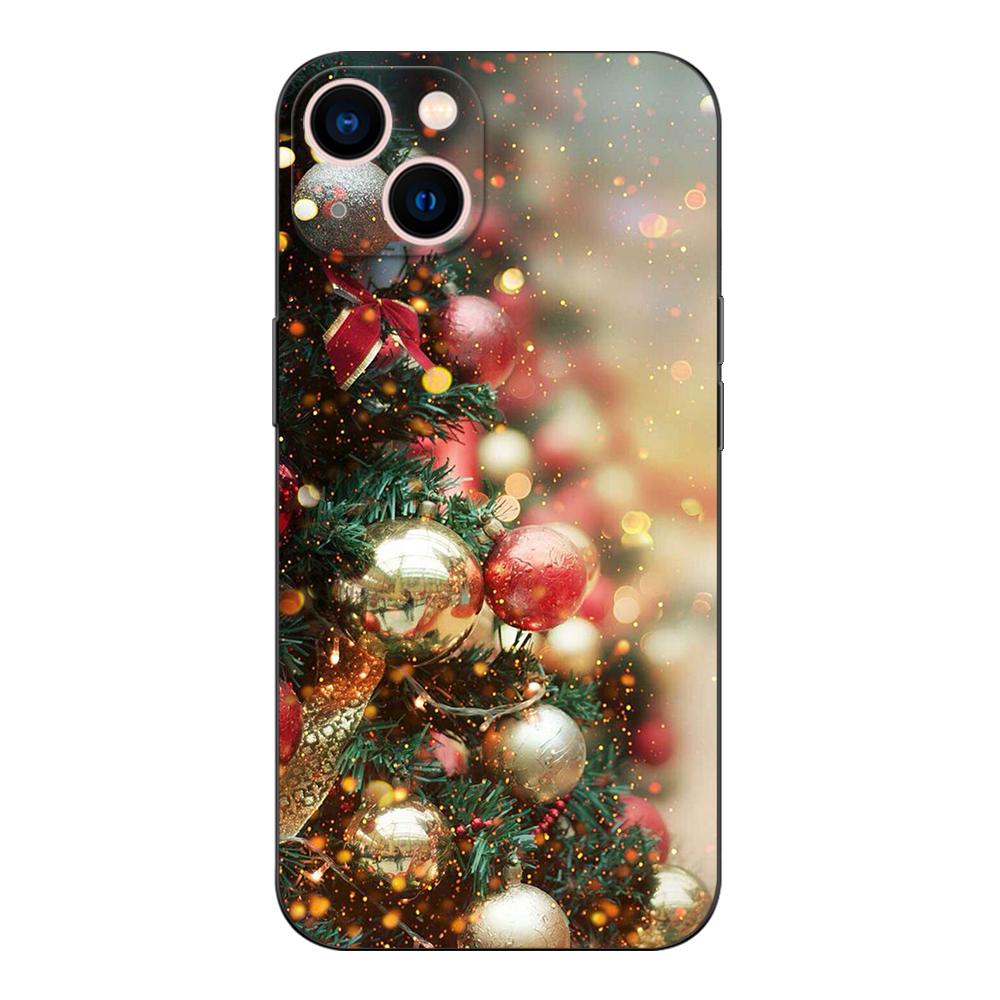 BLACK TPU CASE FOR VIVO Y20 Y11S Y20I Y20S Y20A Y20G Y20T Y20SG Y21T Y21A Y21E Y21S Y21 2021 Winter Girl Christmas