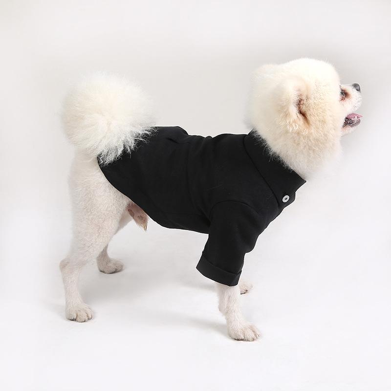 Spring and Autumn Pet Bottoming Shirts Versatile Slim Dog Clothes Boutique Pet Trendy Clothes