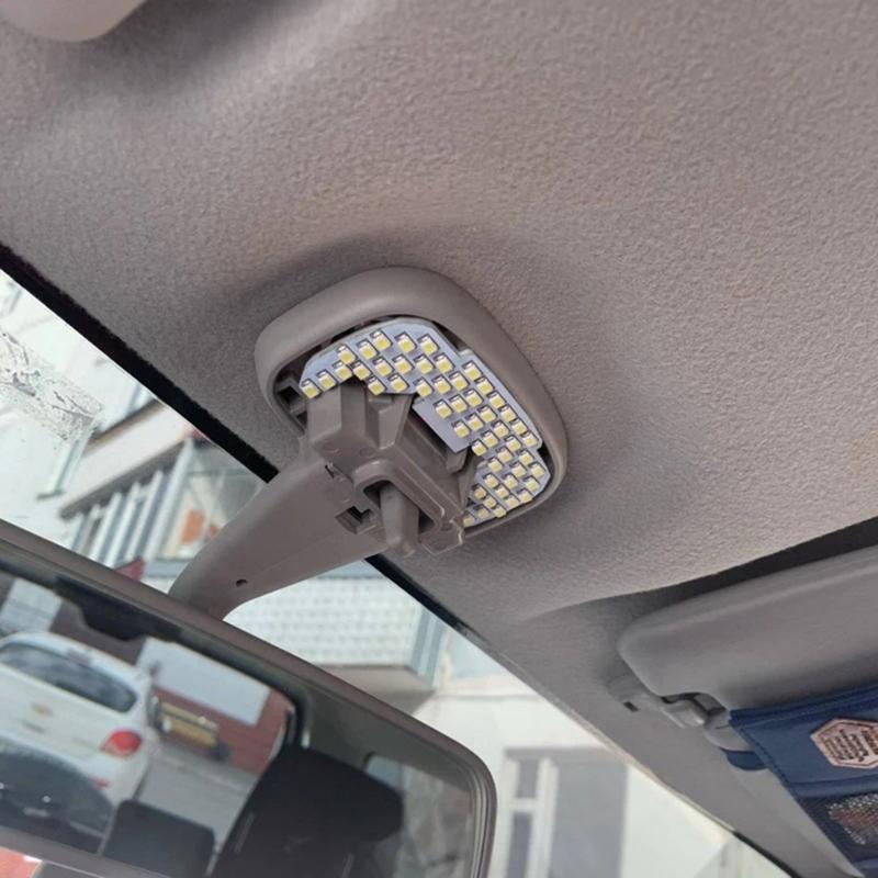 2pcs LED Interior Reading Lights Bright LED Car Cabin Lights Energy Efficient Easy Installation for JB23 JB33 JB43