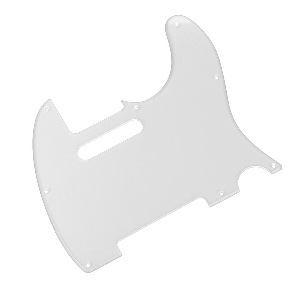 8 Holes Transparent Acrylic Pickguard with Screws for Telecaster TL Style Electric Guitar