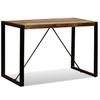 Dining Table Reclaimed Solid Wood 120 Cm