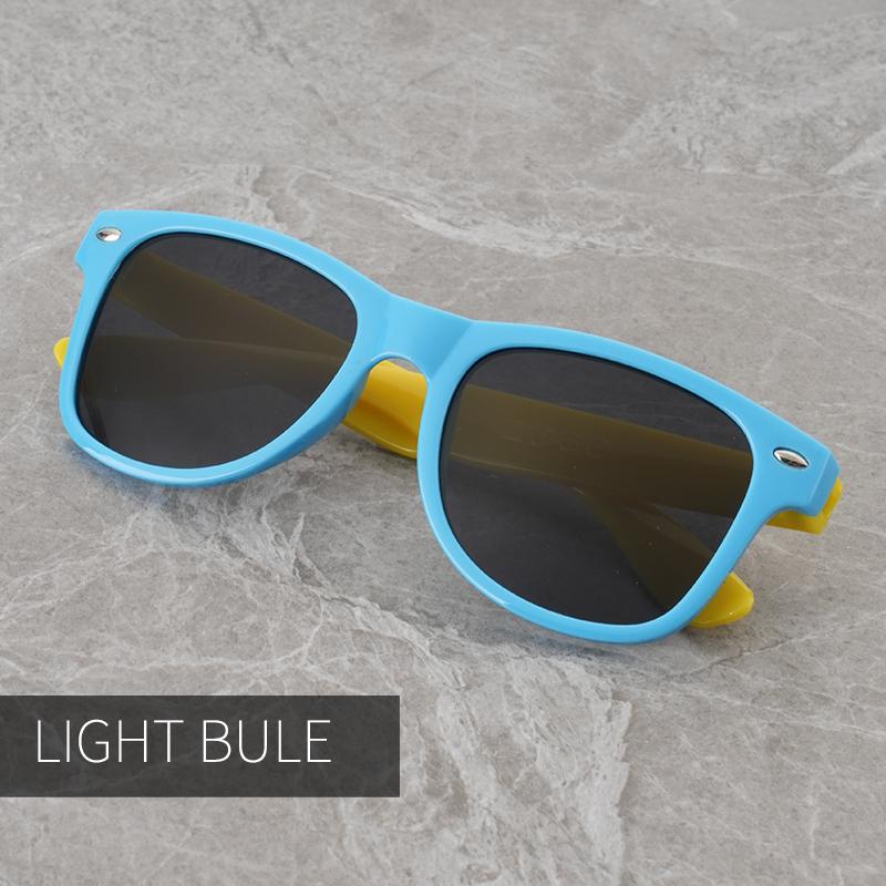 2024 Children's Color Blocked Sunglasses for Boys and Girls, UV Resistant Sunglasses for Babies, Summer Sunshade Glasses