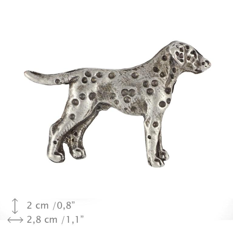 Dalmatian, Carriage Dog, Spotted Coach Dog - Dog Necklace, Silver-plated Pendant for the Dog Lover, Subtle Jewellery by Art-Dog