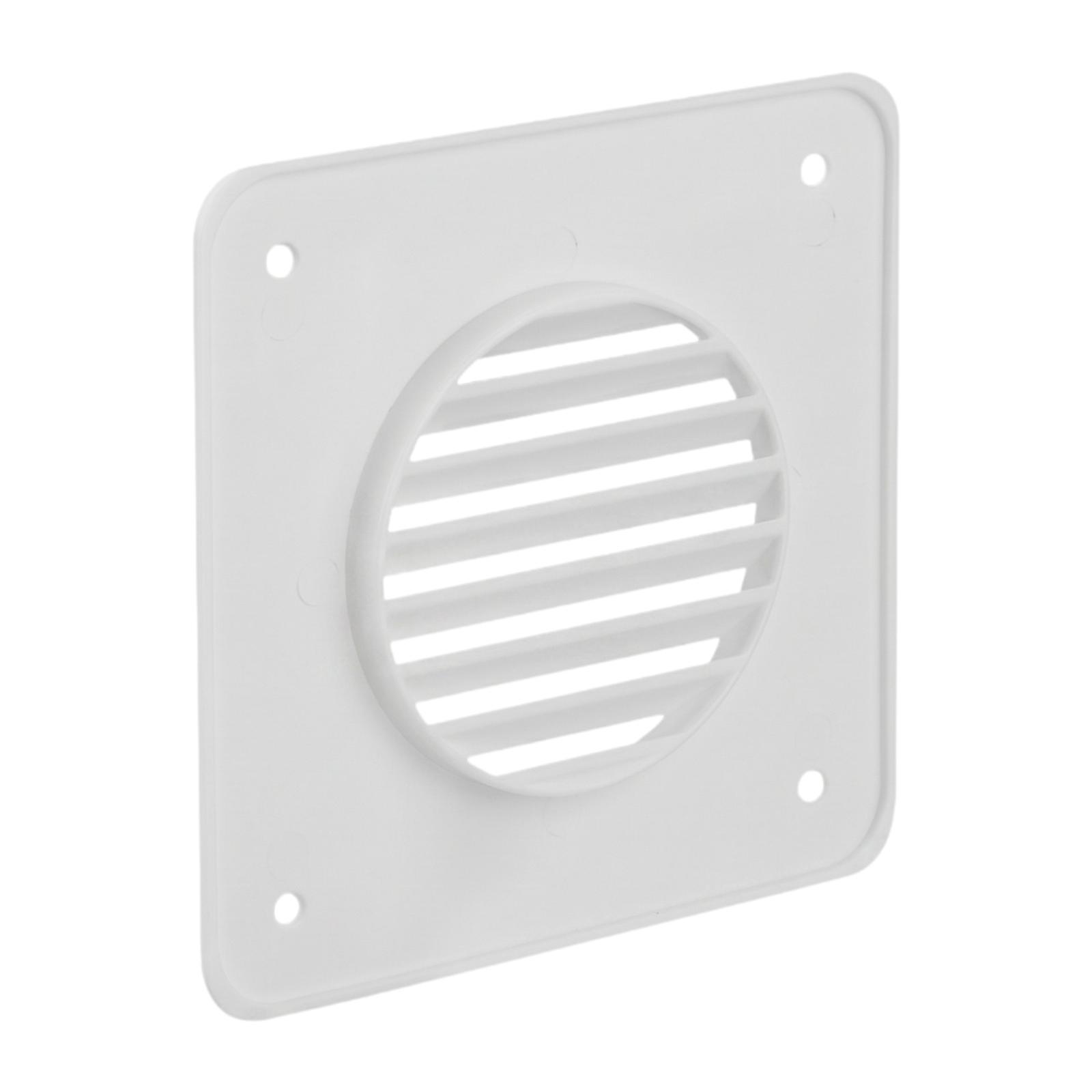 Battery Box Vent System Air Circulation Panel ABS Material Compartment Accessory for Camper Trailer Repair WhiteA