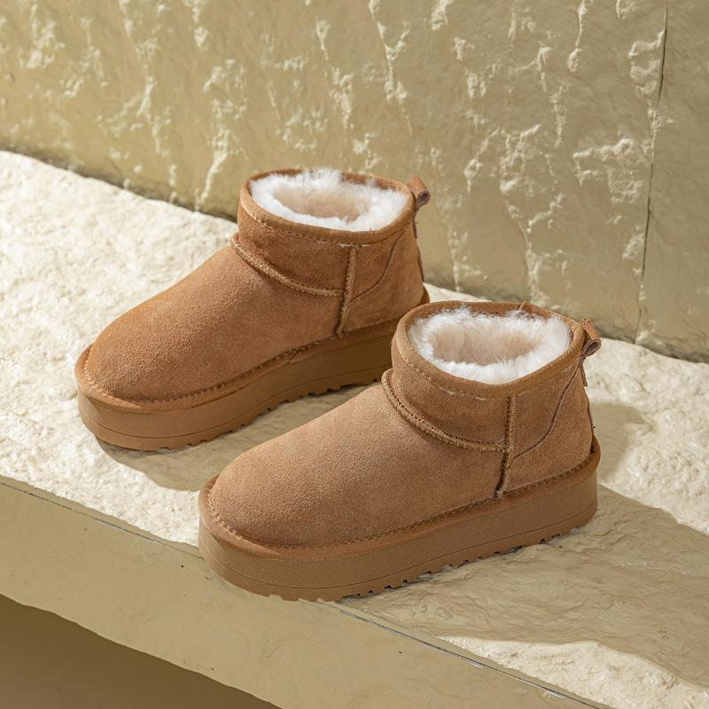 

Снігові Чоботи Товста Підошва Повсякденні Снігові Чоботи Бавовняне Взуття 38 хакі