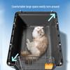 Portable Pet Airline Crate for Small & Medium Cats and Dogs