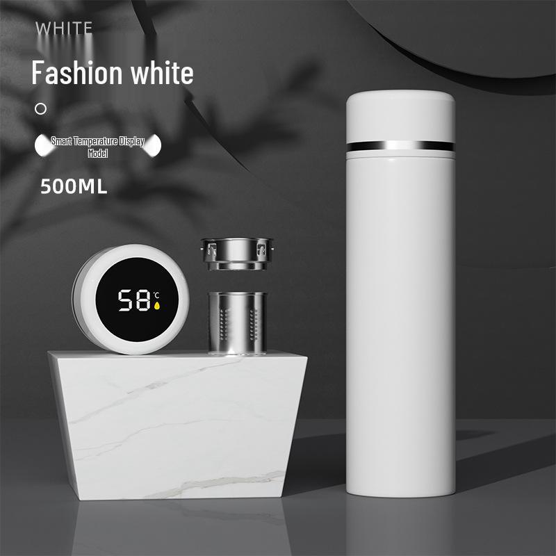 316 Stainless Steel Smart Thermos Cup with Digital Temperature Display, Customizable Business Gift